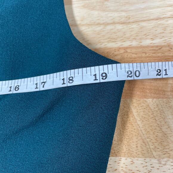 Dress The Population NWT Elle Sheath Dress Pine Green Blue Size XXL Queen Anne - Picture 9 of 12